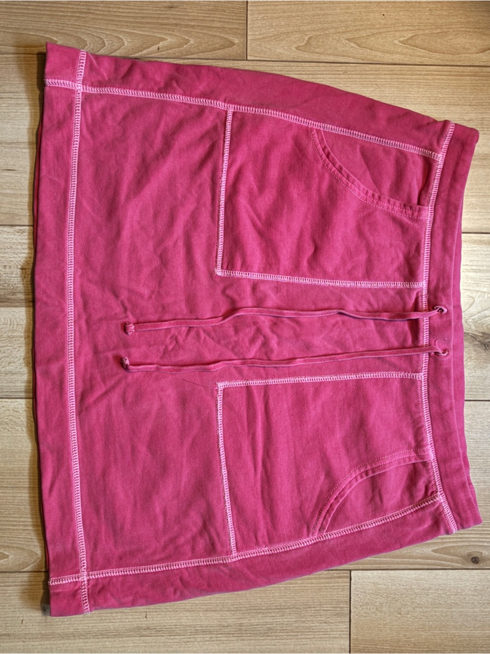 GAP Pink Drawstring Pocket Skirt